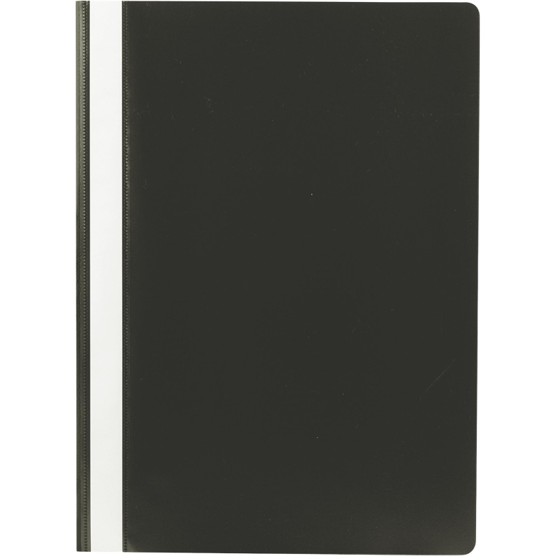 Gyorsfűző, PP, A4, VICTORIA OFFICE, fekete