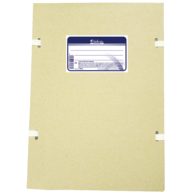 Szalagos irományfedél, A4, VICTORIA OFFICE, "Premium"
