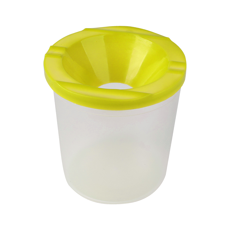 Ecsettál, műanyag, fedéllel, COOL BY VICTORIA, vegyes színek