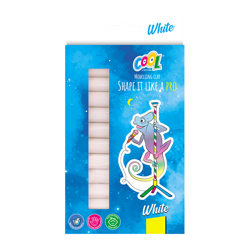 Gyurma, natúr, 12 darabos, 200 g, COOL BY VICTORIA