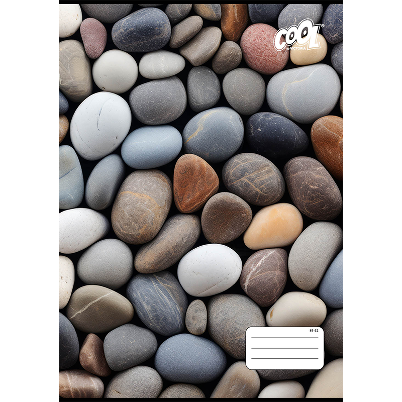 Füzet, tűzött, A4, vonalas, 32 lap, COOL BY VICTORIA "Texture", "81-32"