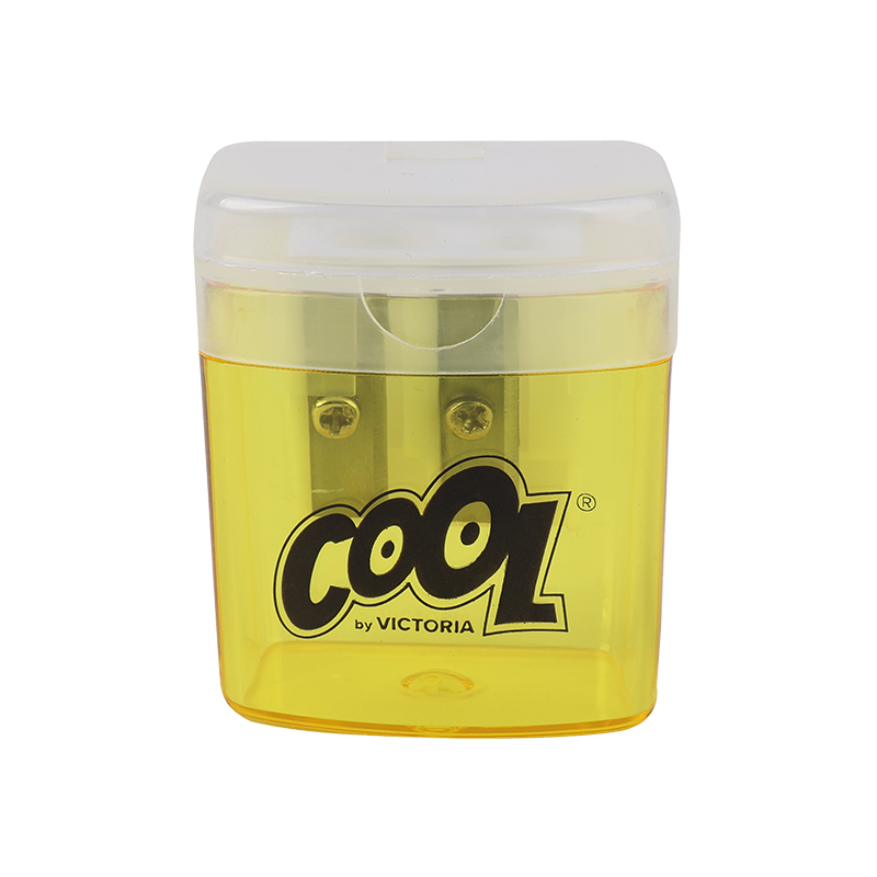 Hegyező, kétlyukú, tartályos, COOL BY VICTORIA, vegyes színek