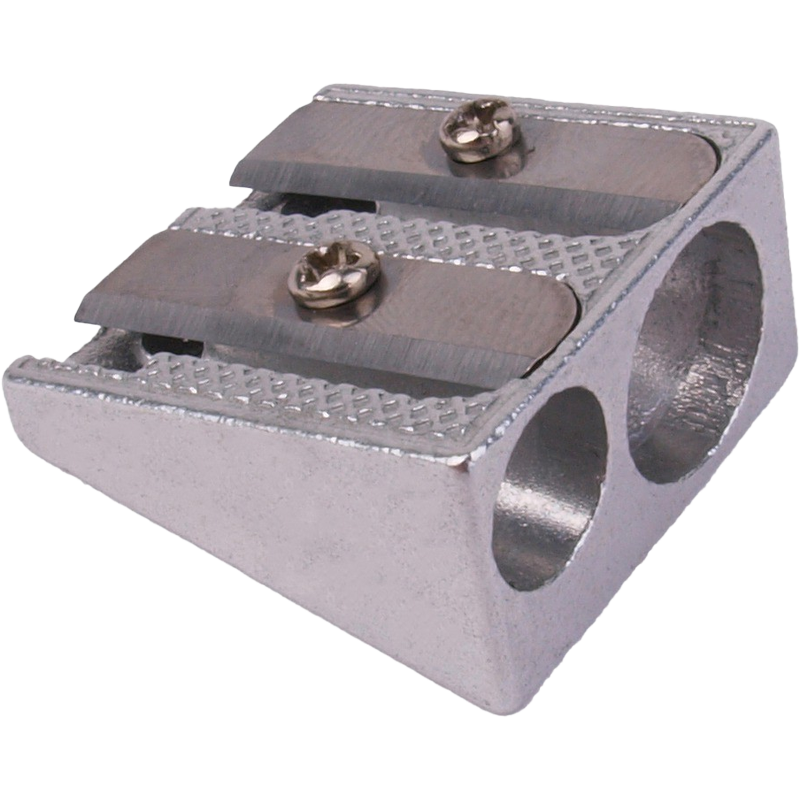 Hegyező, fém, kétlyukú, VICTORIA OFFICE