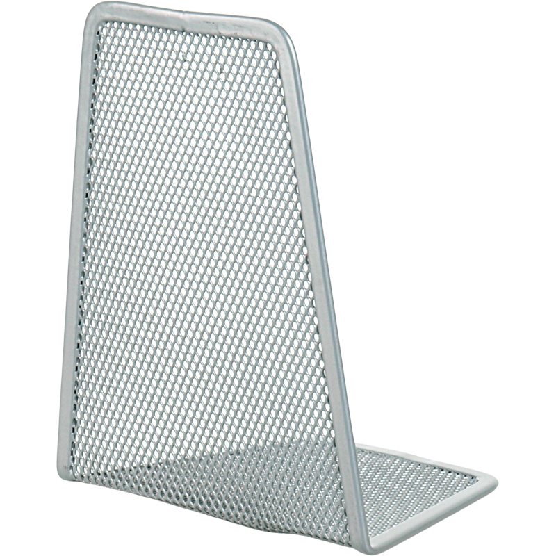 Könyvtámasz, fémhálós, VICTORIA OFFICE, ezüst