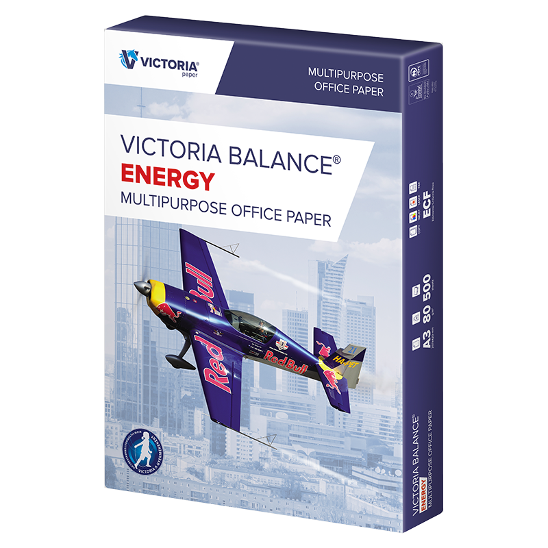 Másolópapír, A3, 80 g, VICTORIA PAPER "Balance Energy"