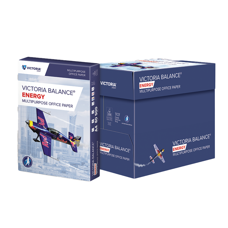 Fotokopirni papir, A4, 80 g, VICTORIA PAPER "Balance Energy" 