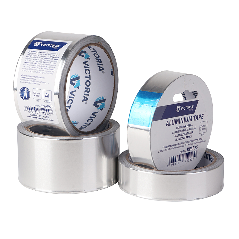 Alumíniumfólia szalag, 25 mm x 10 m, VICTORIA FACILITY
