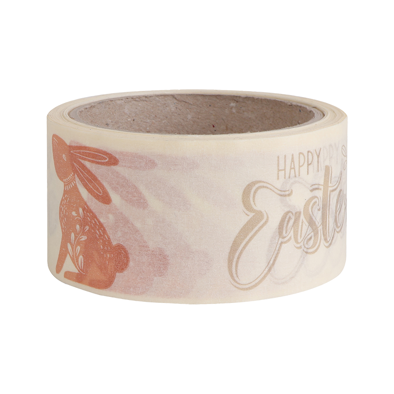 Csomagolószalag, papír, 50 mm x 20 m, VICTORIA FACILITY, húsvéti minta