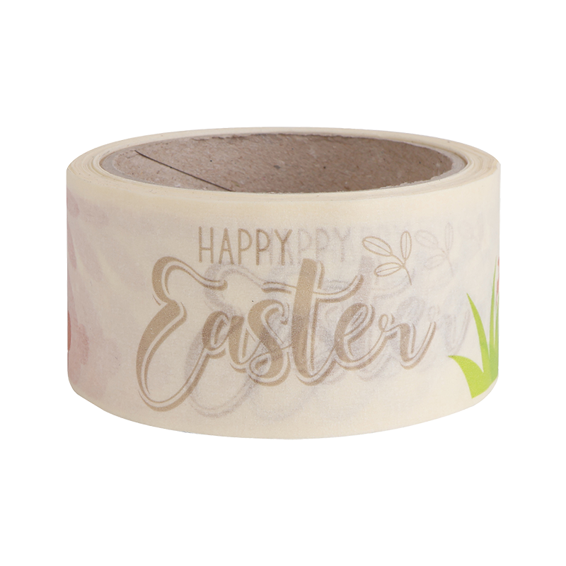 Csomagolószalag, papír, 50 mm x 20 m, VICTORIA FACILITY, húsvéti minta