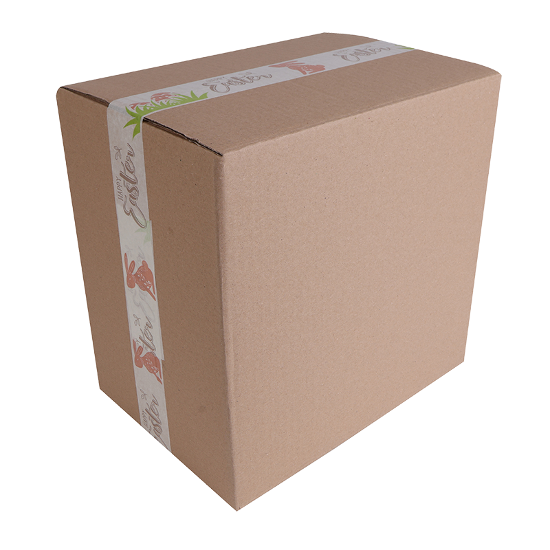 Csomagolószalag, papír, 50 mm x 20 m, VICTORIA FACILITY, húsvéti minta