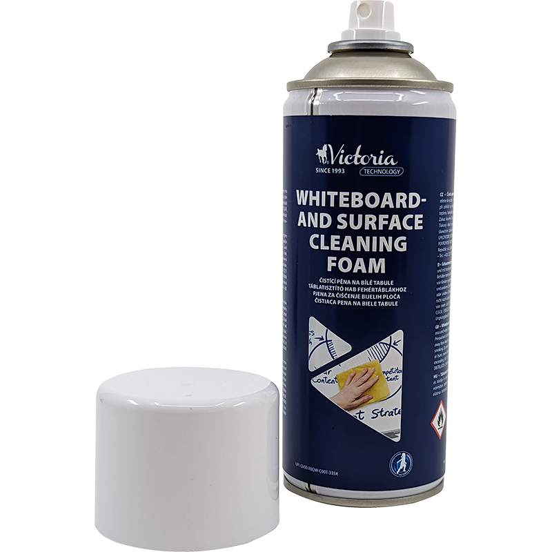 Whiteboard- and surface cleaning foam, 400 ml, VICTORIA TECHNOLOGY