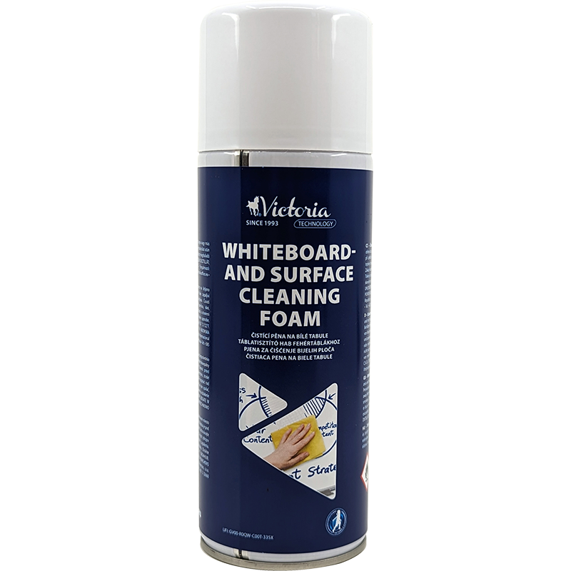 Whiteboard- and surface cleaning foam, 400 ml, VICTORIA TECHNOLOGY