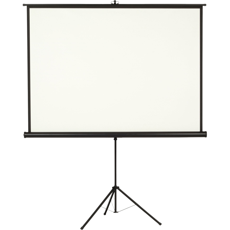 Premietacie plátno, prenosné, 1:1, 160x160 cm, VICTORIA VISUAL