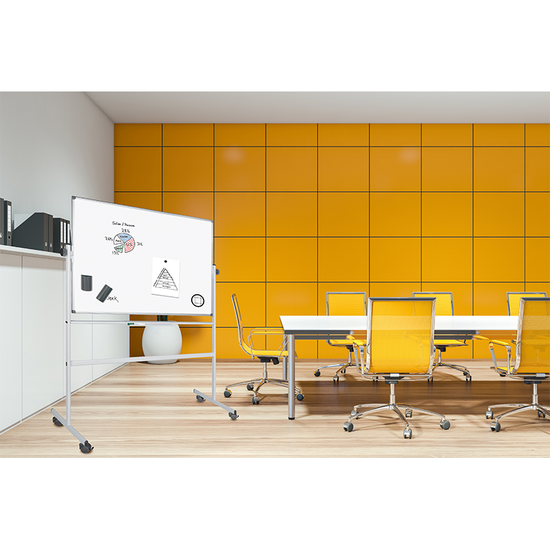 Revolving board,magnetic, double sided, 100x150 cm, VICTORIA VISUAL