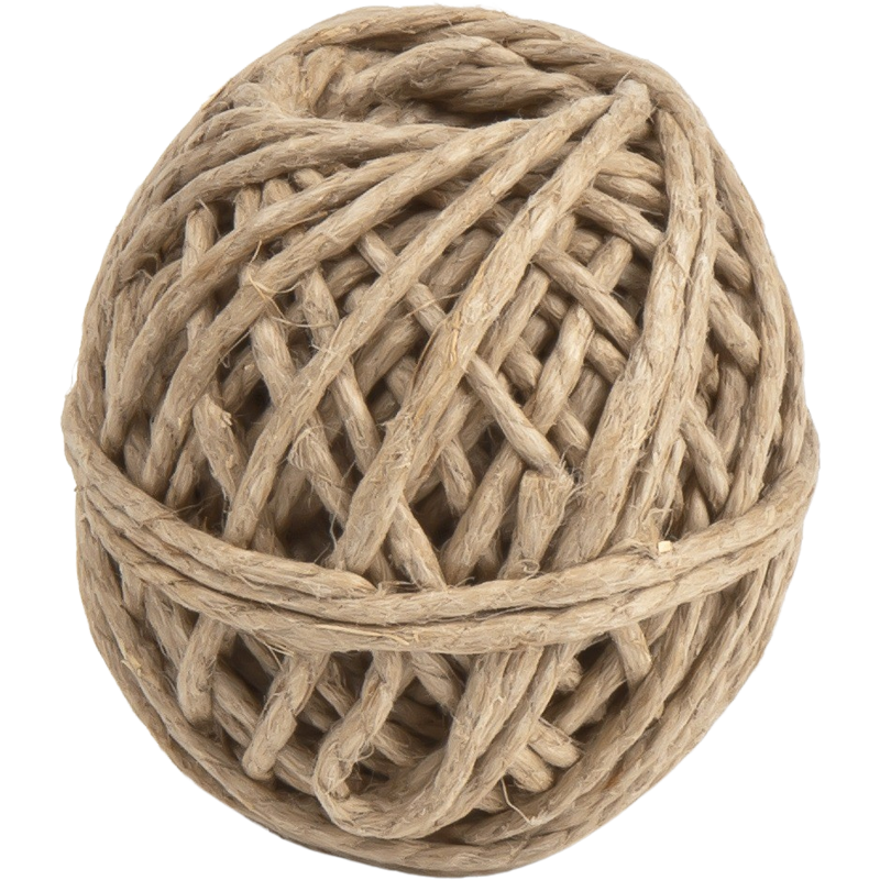 Kötözőzsineg-szett, kender, vastag + vékony, 20m + 88m, VICTORIA FACILITY