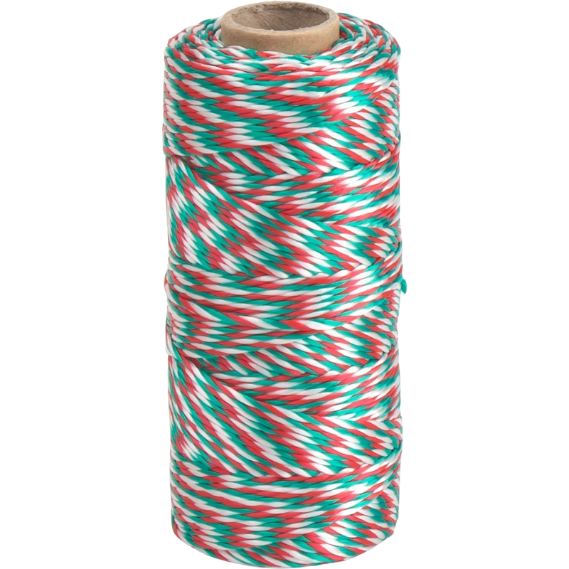 Kötözőzsineg, nemzeti színű, polipropilén, 100m, VICTORIA FACILITY