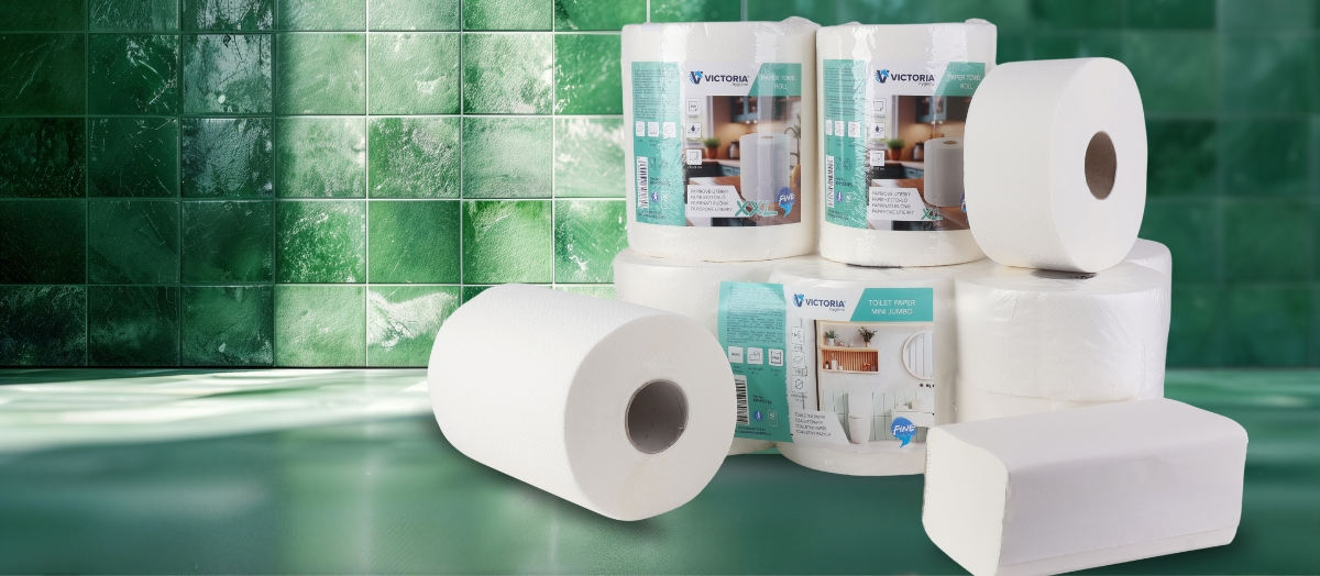 VICTORIA Hygiene papierové produkty - vynikajúca kvalita, praktické balenia, výhodná cena