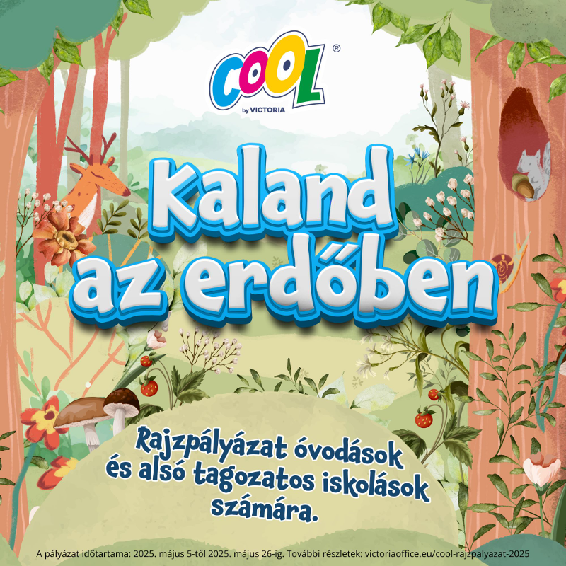 Sikeresen zárult a COOL by Victoria "Kaland az erdőben" rajpályázata