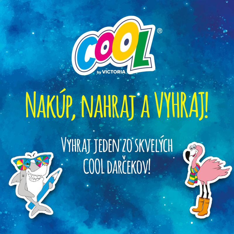 Nakúp, nahraj a VYHRAJ COOL produkty!