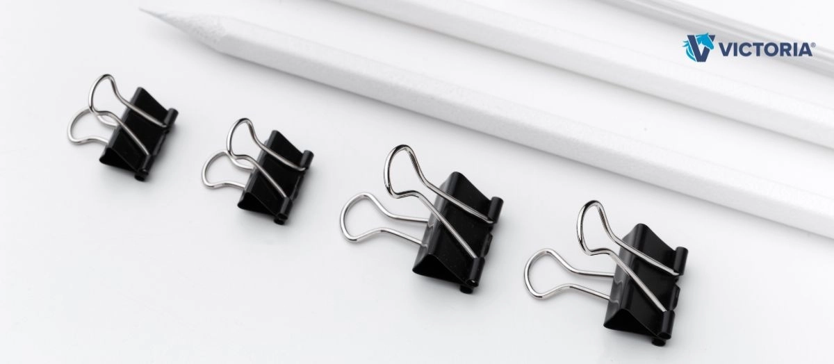 Binder kapcsok – praktikus megoldás a rendezett irodai dokumentumkezeléshez