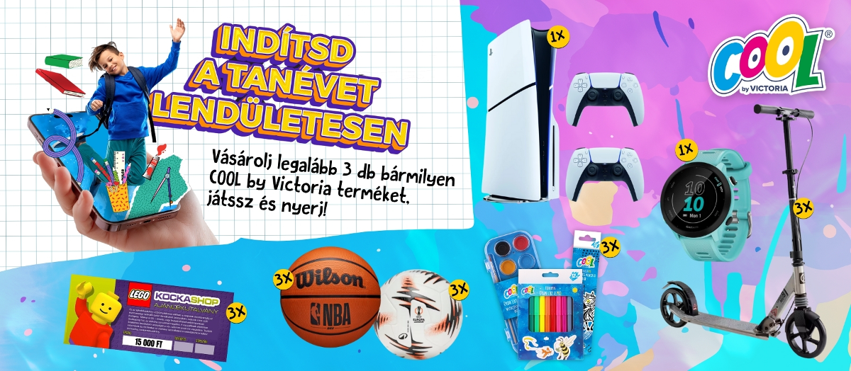 Játssz és nyerj a COOL by Victoria termékekkel!