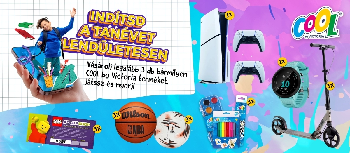 Játssz és nyerj a COOL by Victoria termékekkel!