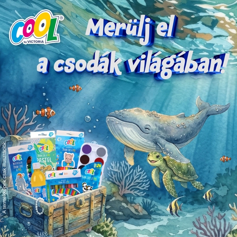 Merülj el a csodák világában! Rajzpályázat óvodások és alsó tagozatos iskolások számára!