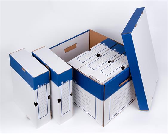 Archive container, 320x460x270 mm, cardboard, VICTORIA OFFICE