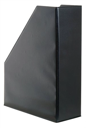 Iratpapucs, PVC, 95 mm, VICTORIA OFFICE, fekete