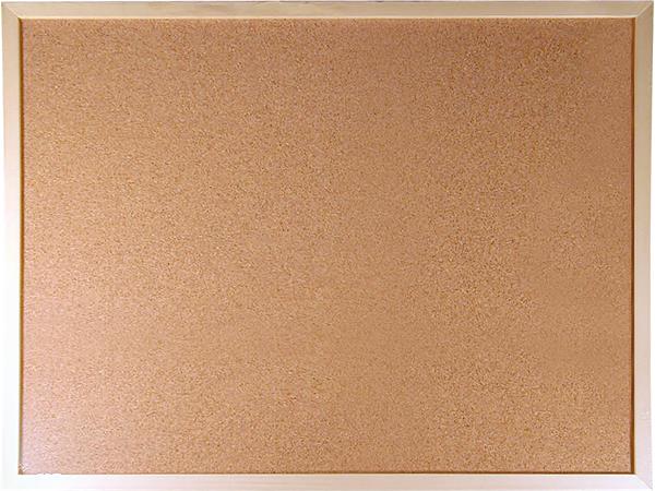 Cork board, 90x120 cm, wooden frame, VICTORIA VISUAL