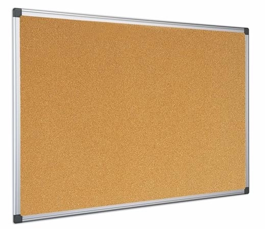 Cork board, 90x120 cm, aluminum frame, VICTORIA VISUAL